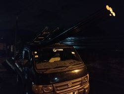 Diduga Kangkangi Aturan, ( G Piber ) Pasangan Tiang Fiber Optik Tanpa Izin.