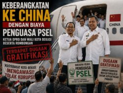 Dibiayai Pengusaha PSEL, ANKER Soroti Dugaan Gratifikasi Keberangkatan Ke China Rombongan Wali Kota Dan Pejabat Kota Bekasi