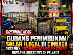 Gudang Penimbunan Solar Ilegal di Cindaga Digerebek, Respons Cepat Kapolsek Kebasen Diwarnai Kekecewaan Pelapor